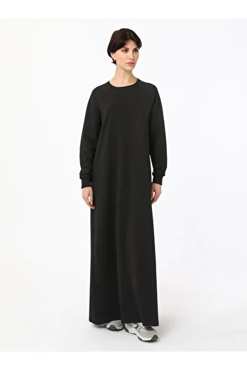 Refka Μαύρο Basic Sports Hijab Φόρεμα - Μπενίν