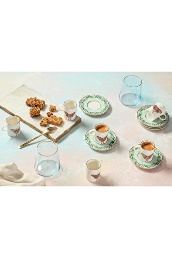 STOREMAX Mirroring 6 Person Coffee Set 85Cc