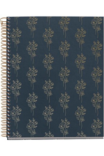 STOREMAX Snshop Defter Mr A5 100 Page Lined Spiral Bound Garden 467437