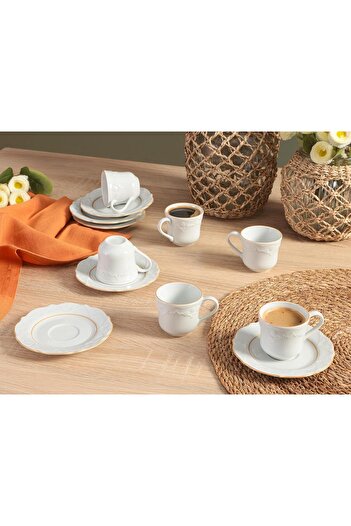 STOREMAX Goldwhirl Yaldiz 6-Person Coffee Set 85Cc Trendflash 467437