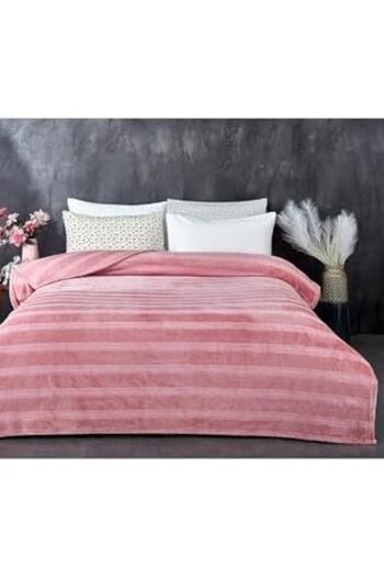 STOREMAX Sellbuyst Supersoft Soft Double Blanket 180X230 cm Powder Trendy 266450