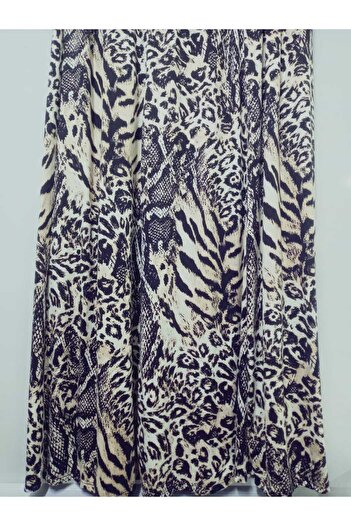hoaryage Mevlana Skirt, Elastic Waist Combed Cotton Fabric Maxi Length Hijab Skirt, Prayer Skirt