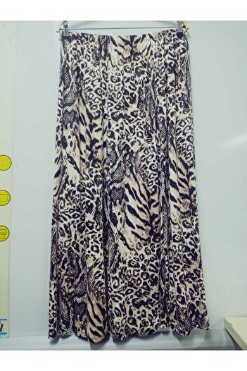 hoaryage Mevlana Skirt, Elastic Waist Combed Cotton Fabric Maxi Length Hijab Skirt, Prayer Skirt