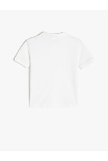 Koton Short Sleeve Polo T-Shirt Ready with Texture 
 # # # Title 
 Money from Swelling Fits on Clothes 
 # # # Response 
 Attracting Money Inflatable on Clothes