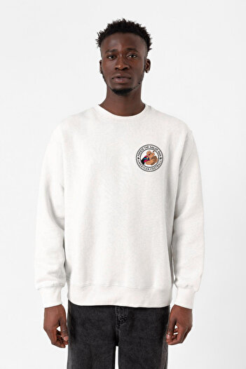 Tshirthane Папай-моряк Beyaz Erkek 2ip Світшот