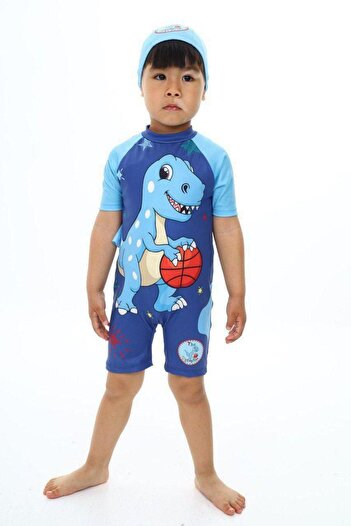 MODA Dinosaur Pattern Swimsuit Children's Swimsuit