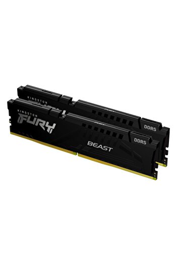 Kingston ذاكرة سطح المكتب Beast KF552C36BBEK2-64TR سعة 64 جيجابايت (2×32 جيجابايت) DDR5 بتردد 5200 ميجاهرتز CL36