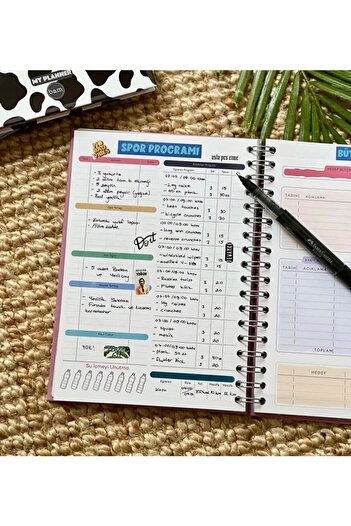 hediyeofisi Paşa Gönlüm Öyle İstedi Tasarımlı Konuşan Ajanda Akademik Ajanda Yıllık Planlayıcı