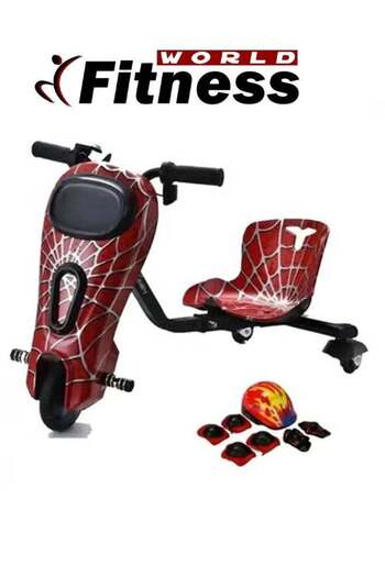 Fitness World Mini Drift Electric Scooter 36V with Bluetooth & Protective Gear