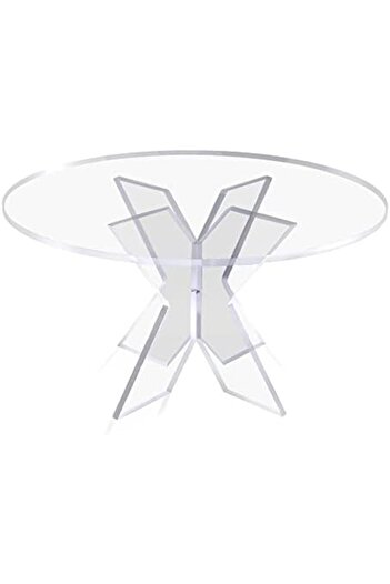 Generic Acrylic Display Stand, Buffet Serving Tray Riser for Cupcakes, Pastries, Appetizers (16"x16")