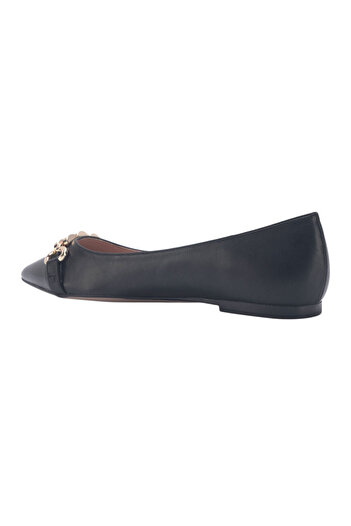 Nine West Gravona Siyah Kadın Babet