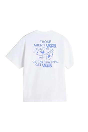 Vans Ανδρικό λευκό μπλουζάκι Chuckling Duo Loose Ss Vn000nu0wht1