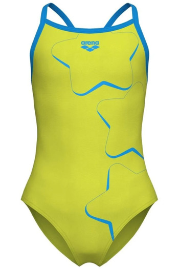 ARENA Star Graphic Girl's Swimsuit