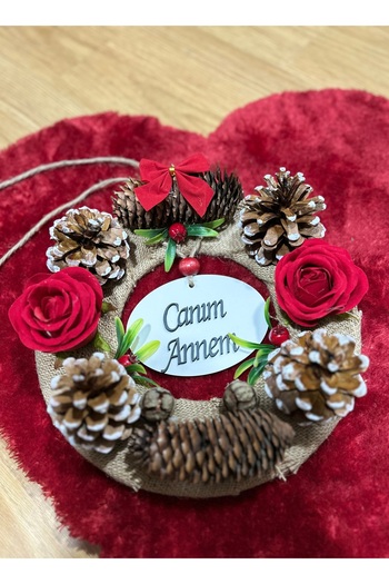 Marrone Mother's Day Rose Door Ornament Gift for Mother