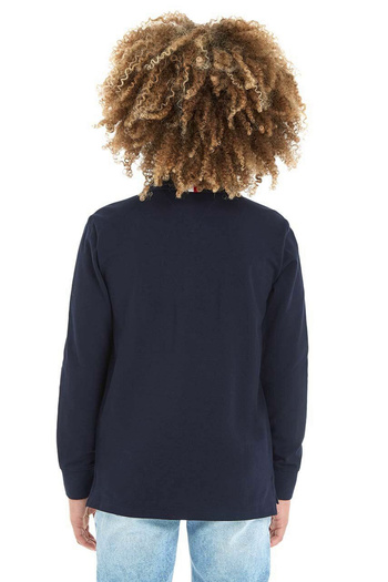 Tommy Hilfiger Tommy Hilfiger boys' polo shirt KB0KB08656 Navy blue 176 CM