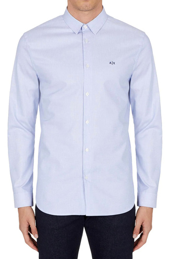 Armani Exchange Camasa AE cu maneca lunga 3LZC28 Albastru 2XL INTL