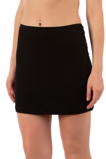 LİRONA 17290 Women's Viscose Above Knee Mini Length Lining Underskirt Petticoat