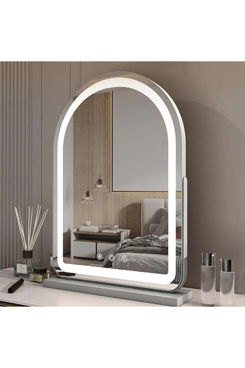 OEM Makeup mirror, Hollywood with 12 LED bulbs, 3-color mode, 30 x 40 cm, 1 meter cable
