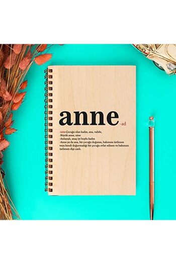 STOREMAX Snshop Day Gift Wooden Cover Notebook 467437
