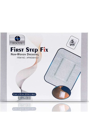 First Step FIX 9x10CM 5S NON-WOVEN DRESSING-FOCUS