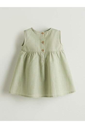 LC Waikiki Crew Neck Basic Baby Girl Dress (S5)