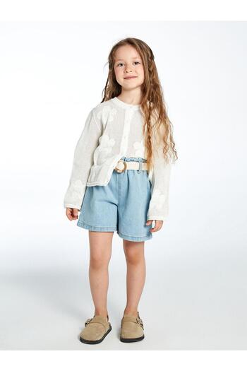 LC Waikiki Crew Neck Baby Girl Sweater Cardigan (S5)