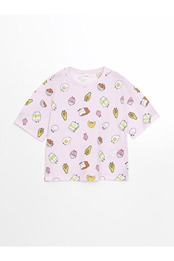 LC Waikiki Crew Neck Girl's Pajama Set (S5)