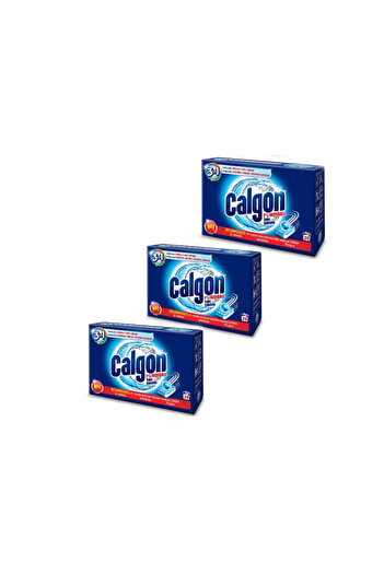 Calgon Set 3x Powerball 3 In 1, Tablete Anticalcar, 90 Buc, Protectie Impotriva Mirosurilor
