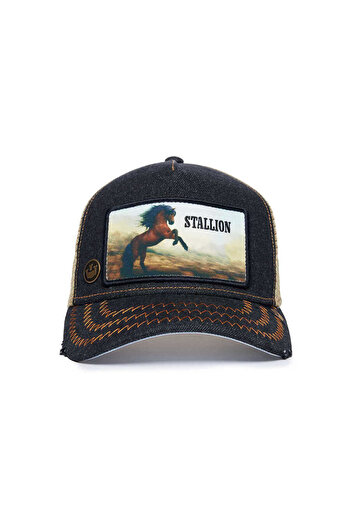 Goorin Bros .Model No 21D302D13 (Horse Figured) Hat 101-1232