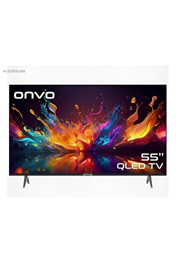 ONVO 55'' 55OVF5000A FRAMELESS ULTRA HD QLED GOOGLE TV