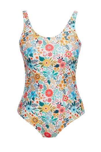SAILOR moda Patterned Backless Swimsuit