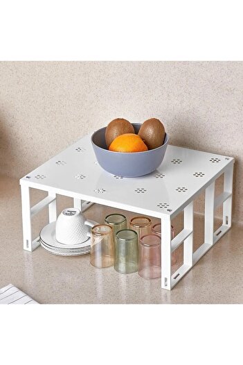 NEHAN Counter-Cabinet Organizer Metal Shelf 2 Pieces