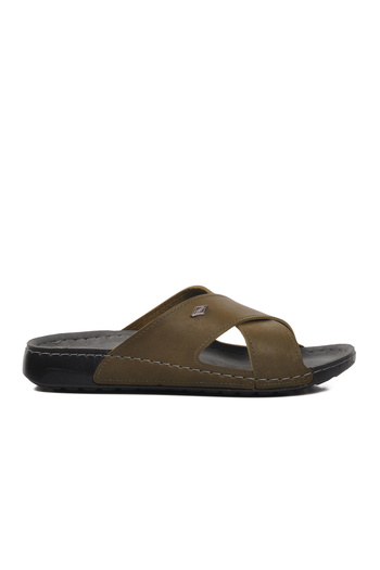 Aspor Green Men's Slippers