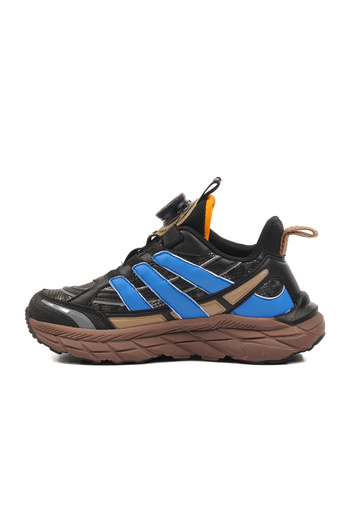 pepino Black Cat Yellow Kids Sneakers