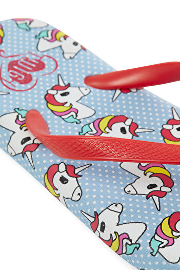Twigy Işık Çocuk Terlik Mavi 30/35