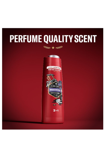 Old Spice Night Panther Shower Gel and Shampoo, 400 ml