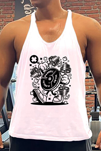 BLUU Monstra Gym Fitness Tank Top Αθλητικό Μονό