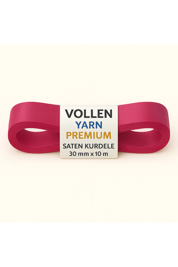 vollen yarn 30 mm 10 Mt Satin Ribbon