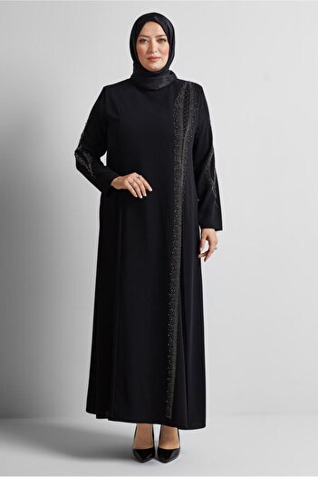 Alvina Stone Detail Plus Size Dress 20718