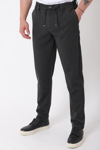 Stilkombin Elastic Waist Sports Full Length Jogger Pants Cpt-4_0400