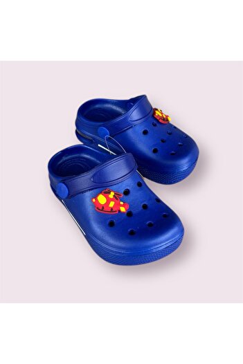 AkınalBella Boy Blue Light Air Sole Light Closed Front Slippers Sandals