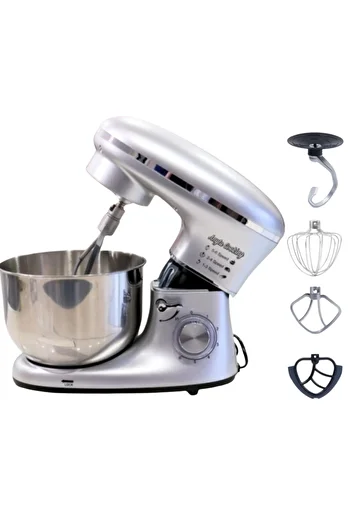 Anyta Cooking Food Processor Mixer With 6.2 L Bowl - 1500w - White -