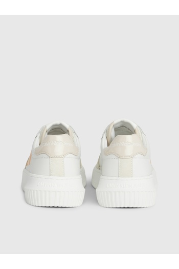 Calvin Klein Calvin Klein Women White Lace Up Low Top Sneakers