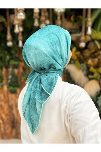 Sultan Eşarp Sultan Soft Cotton Scarf - Sse7815-09 - Turquoise