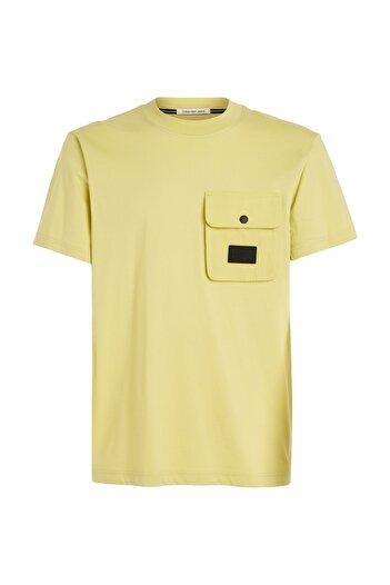 Calvin Klein Calvin Klein Men Yellow Short Sleeve T-Shirt