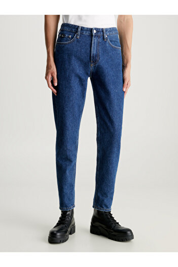 Calvin Klein Men Denim Dark Tapered Jeans