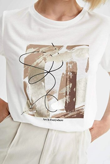Jose Clothing Μπλουζάκι με κοντό μανίκι με στάμπα
