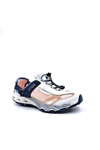 HUMTTO Erkek Tekking Outdoor Aqua Beyaz Lacivert Spor Sandalet Ayakkabı
