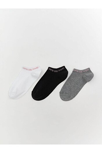 LC Waikiki Lcw Eco Girls' Booties Socks 3-Pack (S5)