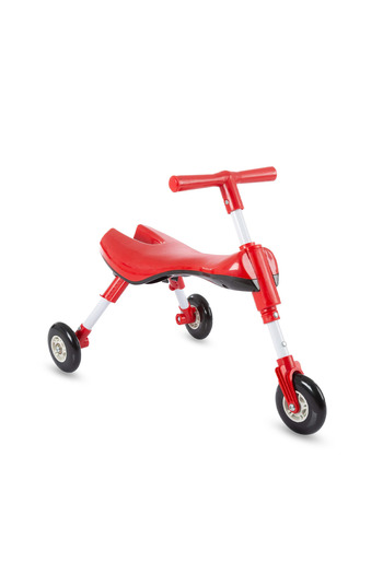 lovely baby Toddler 3-Wheel Folding Ride-On Toy No Assembly Required Baby Walking Tricycle EVA/Urethane Wheels